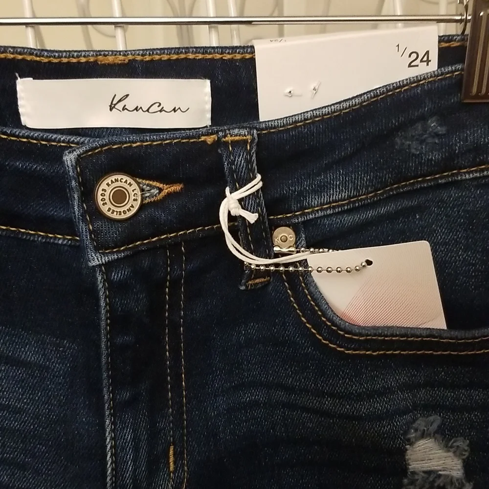 KanCan distressed jeans, New with tags - Picture 6 of 12